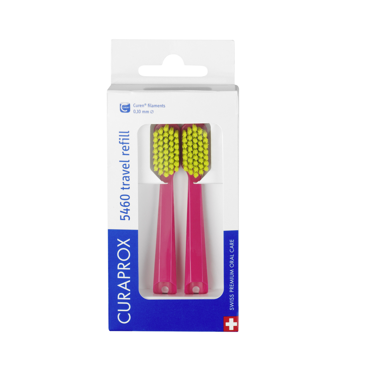 Têtes de brosse CS 5460 pour kit de voyage, rouge, 2 pcs.