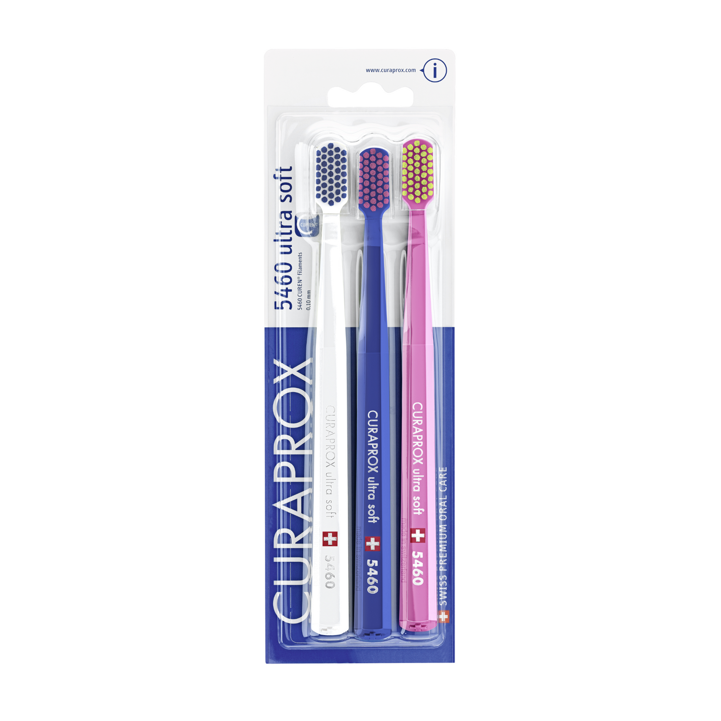 Brosses à dents ultra souples CS 5460, pack de 3
