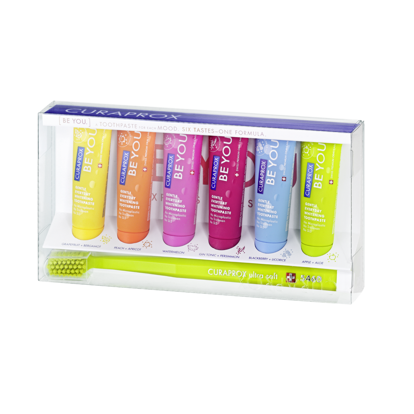 Be You Pack de 6 (6x 10 ml + 1x brosse à dents CS 5460)